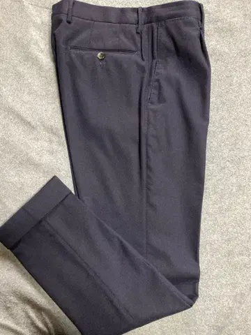 PT01 [ BEAMSF ] 슬랙스 COVA FIT 네이비 46