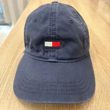 타미힐피거 야구 모자 네이비