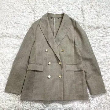 LAUTREAMONT 25SS 린넨 라이크 테일러드 자켓 골드 버튼