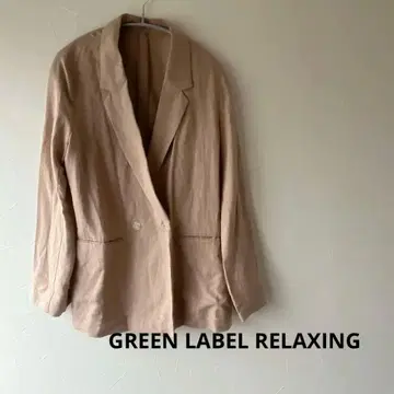 GREEN LABEL RELAXING 테일러드 자켓 린넨