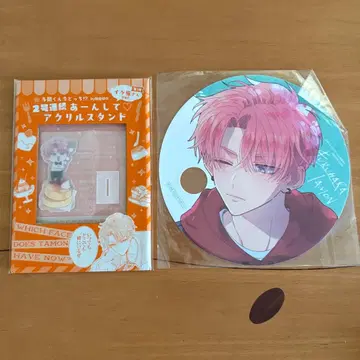 타몬 군 지금 어느 쪽!? 아크릴 스탠드 & 양면 부채 하나토유메 부록