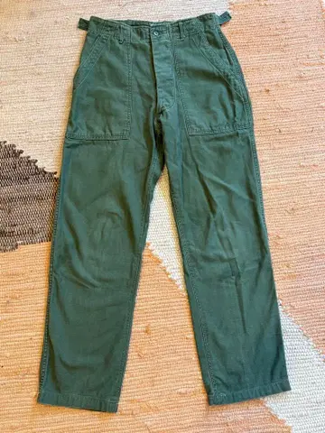 60s US ARMY OG-107 베이커 팬츠 사이드 조절