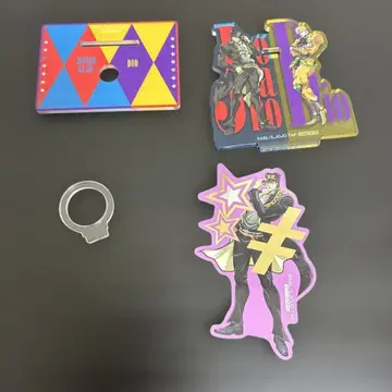 쿠죠 죠타로 DIO 죠죠 마츠키요 아크릴 칫솔 스탠드 스티커