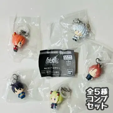 컴프 신극장판 은혼 -요시와라 대염상- 메지루시 액세서리 전 5종 세트
