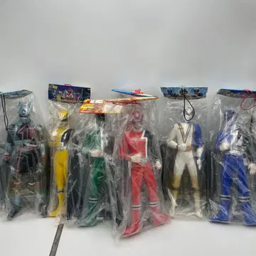 특수전대 데카레인저 빅 사이즈 소프트 비닐 피규어 세트