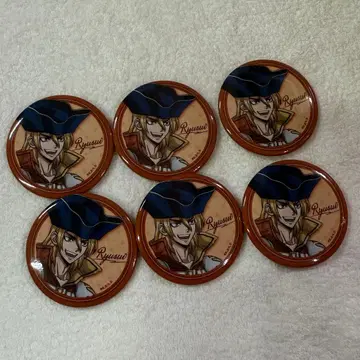 Dr.STONE 톰스샵 캔 배지 나나미 류스이