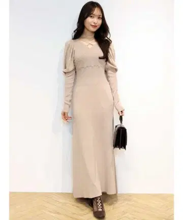 머큐리 듀오 니트 롱 원피스