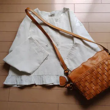 사만사 모스모스 화이트 린넨 자켓 스튜디오 클립 니코앤드 린넬