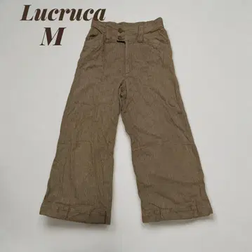 센소유니코 Lucruca 와이드 팬츠 사이즈 38 면 린넨