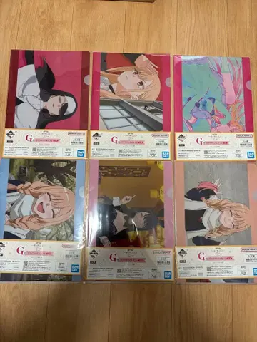 제일복권 그 비스크 돌은 사랑을 한다 G상 클리어 파일 세트 6종 세트