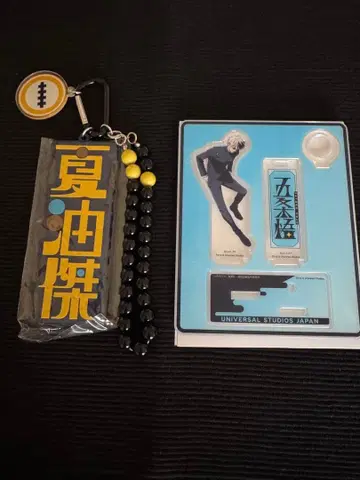 고죠 사토루 게토 스구루 아크릴 스탠드 스트랩