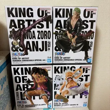 원피스 루피 니카 조로 상디 피규어 킹 오브 아티스트