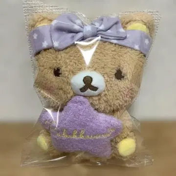 미사용 새상품 리락쿠마 파자마 봉제 인형 밤샘 코리락쿠마