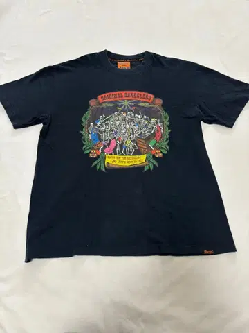 MURAL 스켈레톤 T셔츠 블랙