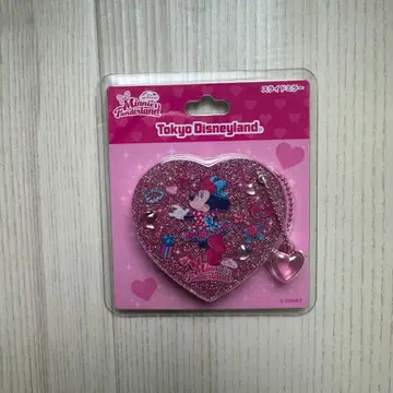 미니의 팬더랜드 슬라이드 거울 하트 파르팔루자 거울 디즈니