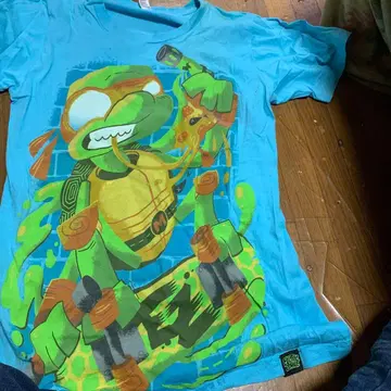 뮤턴트 터틀즈 미켈란젤로 T셔츠 XS