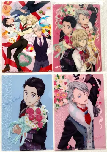 유리!!! on ICE 잡지 부록 A5 클리어 파일 & 책받침