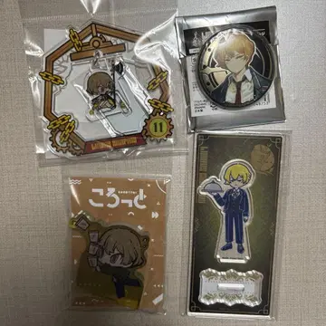 린바스 컴퍼니 신클레어 아크릴 스탠드 캔뱃지 묶음 판매