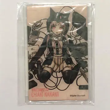 #9056. [ 미개봉 ] 단간론파 스테인리스 카드 거울 나나미 치아키