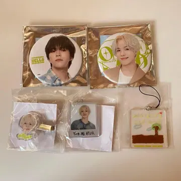 TREASURE 재혁 캔뱃지 스트랩 헤어 클립 세트