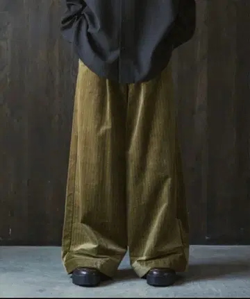 Casper John 코듀로이 배기 팬츠