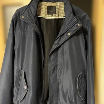 [인기 브랜드] Vancore 후드 부착 네이비 자켓 바이크에도