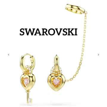 SWAROVSKI 스와로브스키 Idyllia 드롭 귀걸이와 이어커프