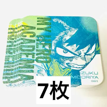 나의 히어로 아카데미아 원화전 아트 코스터 아토코 미도리야 이즈쿠 데쿠