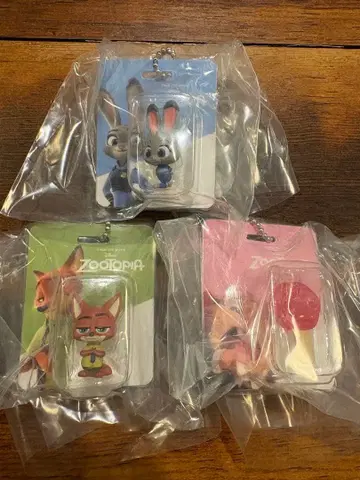 주토피아 블리스터 참 컬렉션 닉 주디 아이스캔디