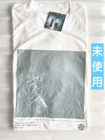 극장판 주술회전 0 UT 그래픽 T셔츠 반팔 유니클로 고죠 사토루 XL