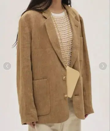 Boyfriend Linen Jacket 36 TODAYFUL 새상품