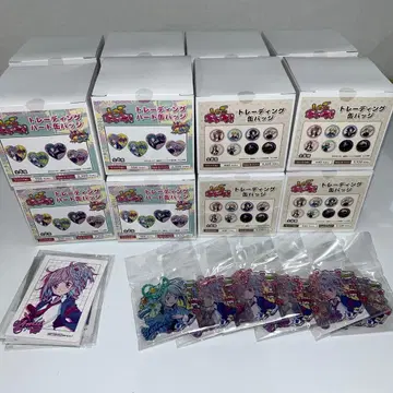 [ 미개봉 새상품 ] 수호캐릭터! 캔뱃지 16상자 + 특전 아크링 키링