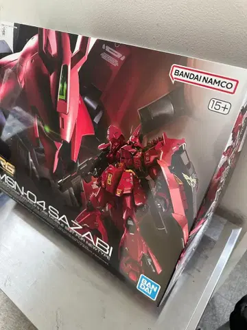 새상품 미개봉 RG MSN-04 사자비 SAZABI 역습의 샤아 CCA