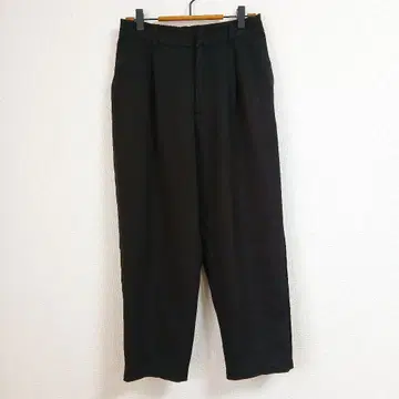 WEGO 위고 세미 와이드 슬랙스 팬츠 블랙 S