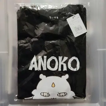 마법사 치이카와 2 ANOKO GANG 티셔츠 블랙 L 사이즈