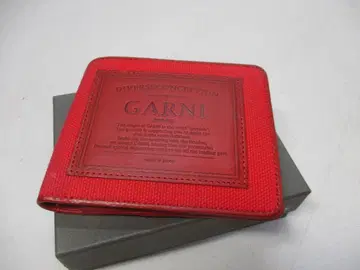 GARNI 가르니 접이식 지갑 RED 일본제 미사용품