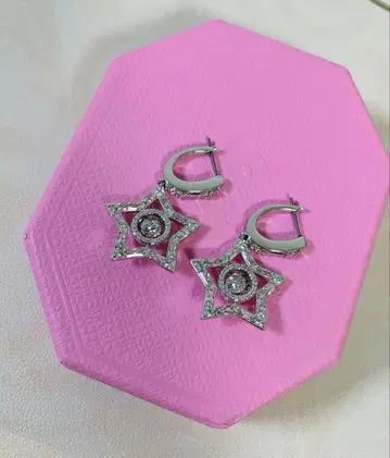 거의 새상품 스와로브스키 Swarovski Stella 귀걸이