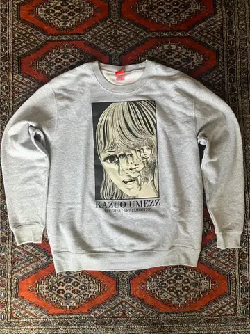 우메즈 카즈오 대미술전 맨투맨 오로치 L 사이즈