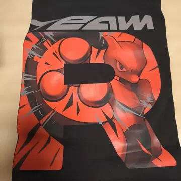 포켓몬 로켓단 양말 T셔츠 뮤우