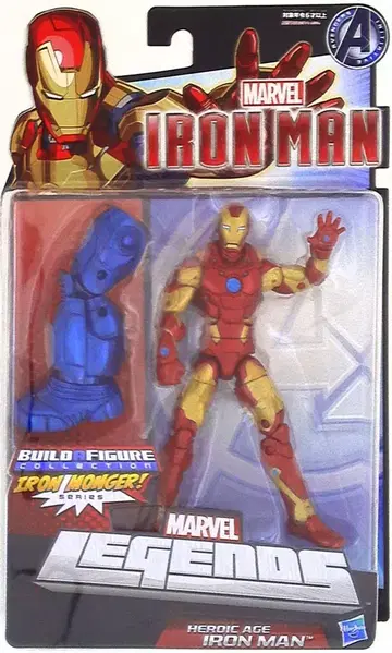 HASBRO 아이언 몽거 히어로익 에이지 아이언맨 6인치