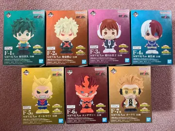 새상품 나의 히어로 아카데미아 제일복권 SOFVIC 츄 전7종