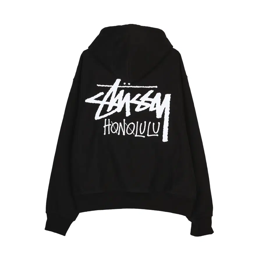 [M] Stüssy Stock Honolulu 连帽衫 黑色