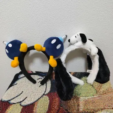 USJ 머리띠 폭탄병 스누피 슈퍼 마리오 유니버셜 스튜디오