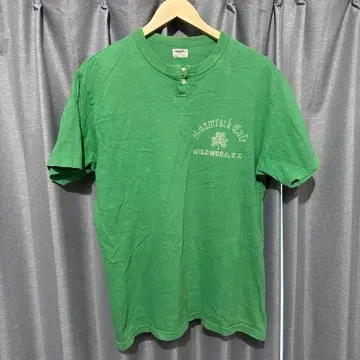 더블 웍스 T셔츠 그린 컬러 사이즈 L