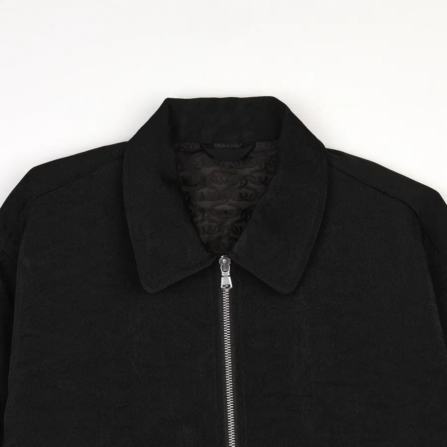 [S] Stüssy SS Link 尼龙俱乐部夹克 黑色