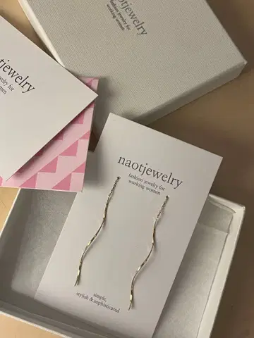 naotjewelry 트위스트 디자인 귀걸이