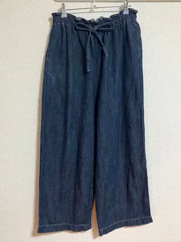 마블슈드 marblesud 면린넨 데님 팬츠