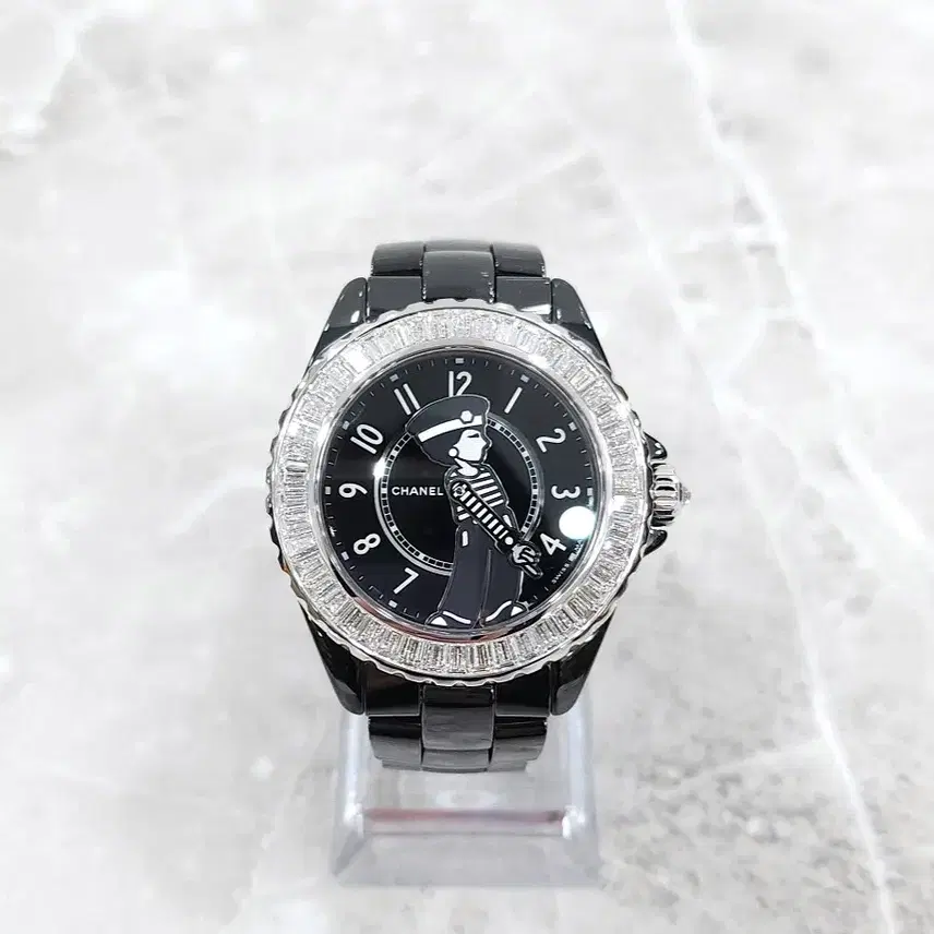 샤넬 한정판 마드모아젤 J12 라 파우자 시계 38mm H7432 사진 1