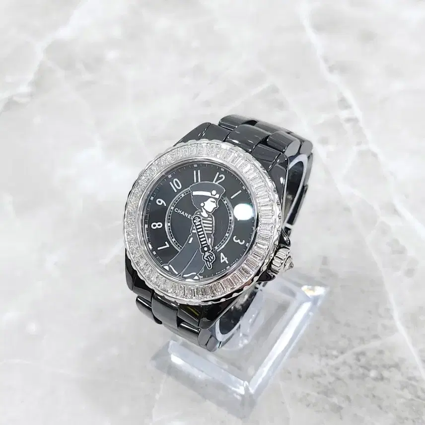 샤넬 한정판 마드모아젤 J12 라 파우자 시계 38mm H7432 사진 2