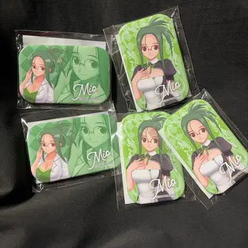 드림클럽 온라인 복권 E상 캐스트 캔뱃지 미오 5개 세트